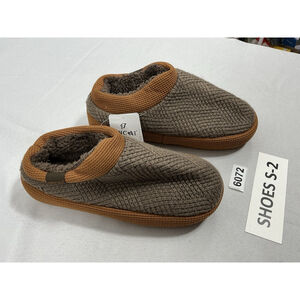 Womans NCAI Slipon Slipper Shoes Brown 8.5 Lined 2 Inch Heel NWT